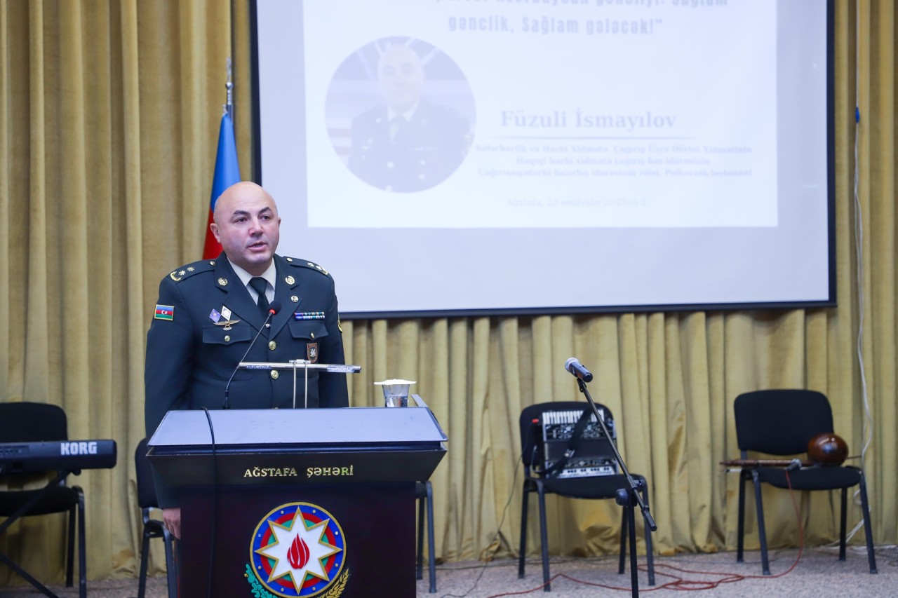 Dövlət Xidməti Ağstafada gənclər üçün tədbir keçirdi - FOTOLAR